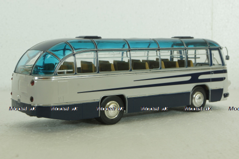 Лаз-695 пригородный бело/синий, Ultra Models 1:43