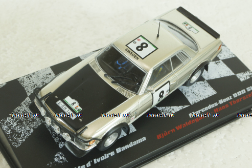 Mercedes  500 SLC 1980 Bjorn Waldegard, Vencedores de Rally #17 , Altaya 1:43