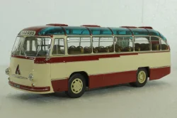 Лаз-695Б городской, беж/красн, Ultra Models 1:43