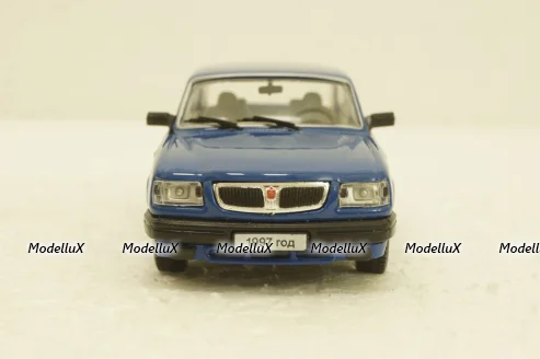 Газ-3110 Волга, синий, Р102, Наш Автопром 1:43