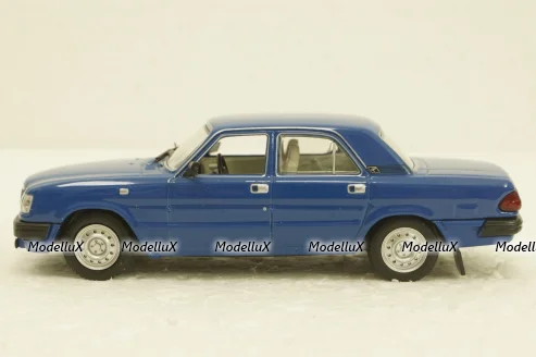 Газ-3110 Волга, синий, Р102, Наш Автопром 1:43