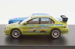 CHEVROLET CAMARO YENKO 1969 + MITSUBISHI LANCER EVOLUTION VII 2002, FAST & FURIOUS II (2003), Greenlight 1:43