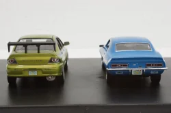 CHEVROLET CAMARO YENKO 1969 + MITSUBISHI LANCER EVOLUTION VII 2002, FAST & FURIOUS II (2003), Greenlight 1:43