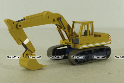 O&K экскаватор на гусеничном ходу, yellow, 6600024, Wiking 1:87