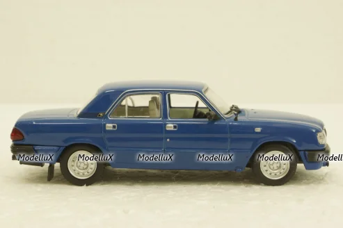 Газ-3110 Волга, синий, Р102, Наш Автопром 1:43