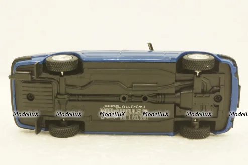 Газ-3110 Волга, синий, Р102, Наш Автопром 1:43
