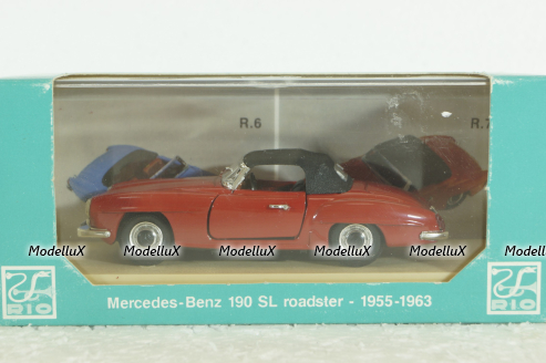 Mercedes 190 SL Roadster , Red 1955, Rio 1:43
