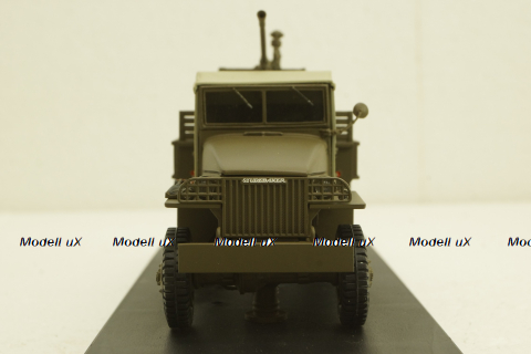 Studebaker US 6 с 37мм зениткой, тентованная кабина, Miniclassic 1:43