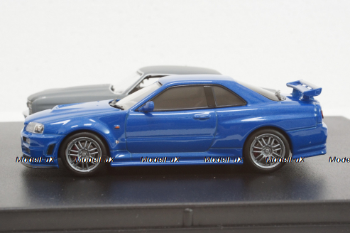 NISSAN SKYLINE GT-R 2002 + CHEVROLET CHEVELLE SS 1970 - FAST & FURIOUS IV (2009), Greenlight 1:43