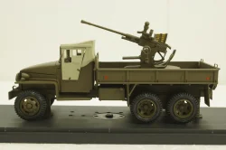 Studebaker US 6 с 37мм зениткой, тентованная кабина, Miniclassic 1:43