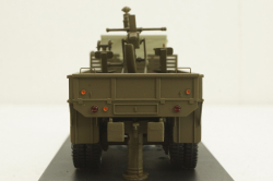 Studebaker US 6 с 37мм зениткой, тентованная кабина, Miniclassic 1:43