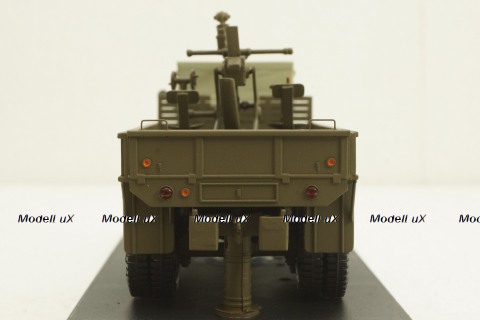 Studebaker US 6 с 37мм зениткой, тентованная кабина, Miniclassic 1:43