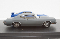 NISSAN SKYLINE GT-R 2002 + CHEVROLET CHEVELLE SS 1970 - FAST & FURIOUS IV (2009), Greenlight 1:43