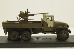 Studebaker US 6 с 37мм зениткой, тентованная кабина, Miniclassic 1:43