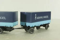 Mercedes 1844 S  с прицепом, blue, 57100, Wiking 1:87