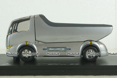 Mitsubishi Fuso Canter Eco-D 2007, silver, Dealer edition 1:43