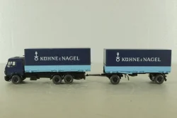 Mercedes 1844 S  с прицепом, blue, 57100, Wiking 1:87