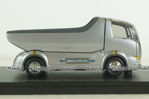 Mitsubishi Fuso Canter Eco-D 2007, silver, Dealer edition 1:43