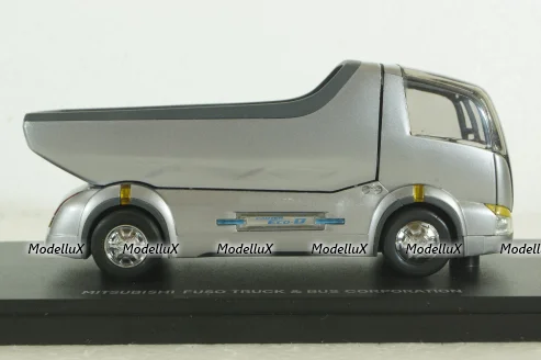 Mitsubishi Fuso Canter Eco-D 2007, silver, Dealer edition 1:43