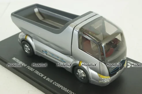 Mitsubishi Fuso Canter Eco-D 2007, silver, Dealer edition 1:43