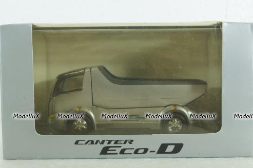 Mitsubishi Fuso Canter Eco-D 2007, silver, Dealer edition 1:43