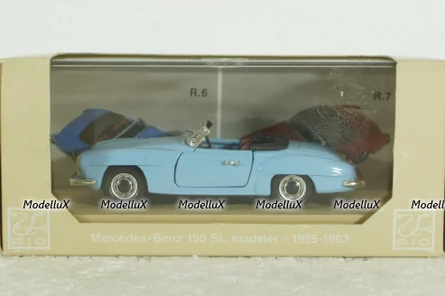 Mercedes 190 SL Roadster, blue, 1955, Rio 1:43