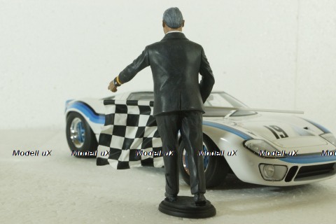 Директор трассы Le Mans, фeигурка, 1950-70, FLM118022,  Miniatures 1:18 