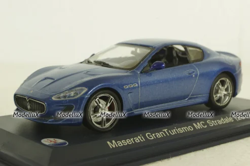 Maserati Gran Turismo MC Stradale 2016, blue, Leo Models 1:43