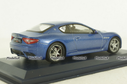 Maserati Gran Turismo MC Stradale 2016, blue, Leo Models 1:43