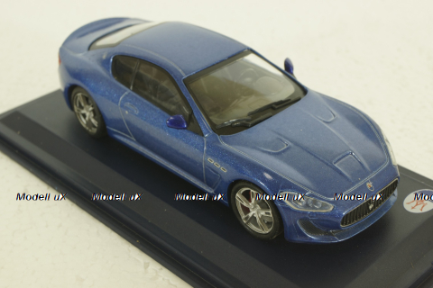 Maserati Gran Turismo MC Stradale 2016, blue, Leo Models 1:43