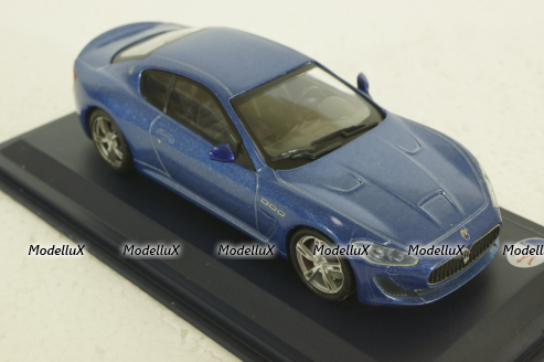 Maserati Gran Turismo MC Stradale 2016, blue, Leo Models 1:43
