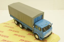 Маз-516Б, голубой, борт с тентом, Н294, Наш Автопром 1:43