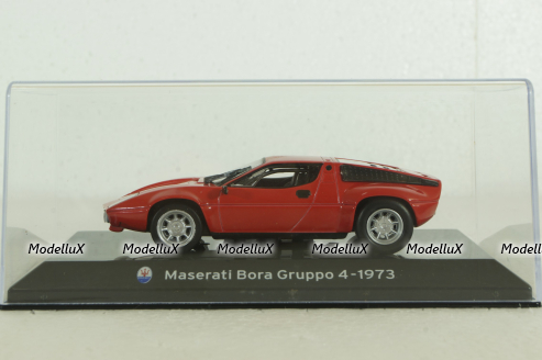Maserati Bora Gruppo 4 1973, red, Altaya 1:43