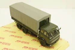 Маз-516Б, хаки, борт с тентом, Н295, Наш Автопром 1:43