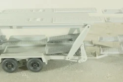 Mercedes 1729 Auto transporter, red/grey, 58000, Wiking 1:87