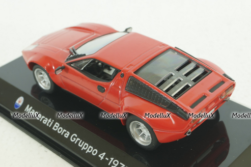 Maserati Bora Gruppo 4 1973, red, Altaya 1:43