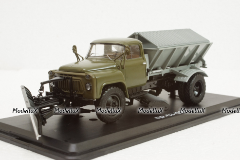 Газ-52 ПР-53 Пескоразбрасыватель, SSM1524, SSM 1:43