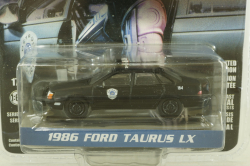 Ford Taunus LX 1986 Police from movie Robokop, black, 44940-D, Greenlight 1:64