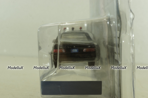 Ford Taunus LX 1986 Police from movie Robokop, black, 44940-D, Greenlight 1:64