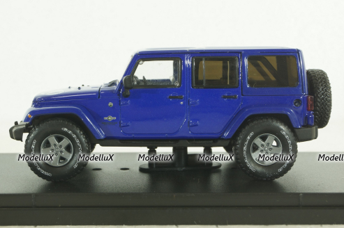 Jeep Wrangler Unlimited Freedom Edition 2013, blue, 86185, Greenlight 1:43