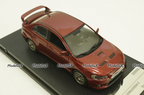 Mitsubishi Lancer Evo 10 Final Edition 2012 redmetallic, 29295L, Vitesse 1:43