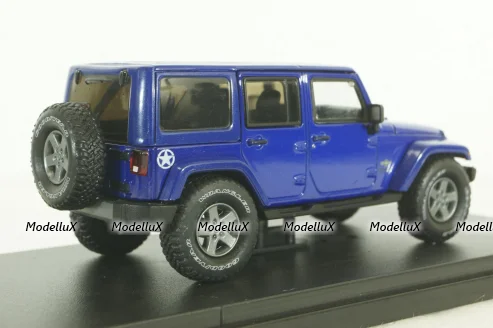 Jeep Wrangler Unlimited Freedom Edition 2013, blue, 86185, Greenlight 1:43