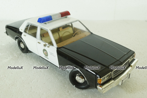 Chevrolet Caprice LAPD MacGyver 1986, 19126, Greenlight 1:18