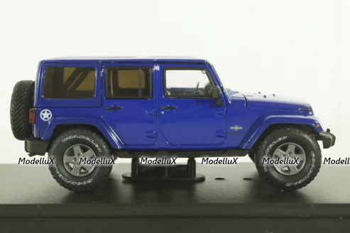Jeep Wrangler Unlimited Freedom Edition 2013, blue, 86185, Greenlight 1:43