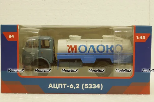 Маз-5334 АЦПТ-6,2 Молоко, Легендарные грузовики СССР №84, 1:43