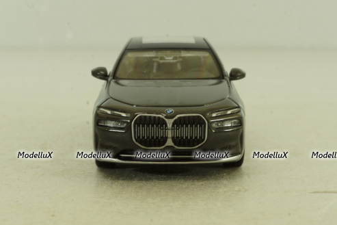 BMW i7 xDrive60, grey, MGT00618-CH, MiniGT 1:64