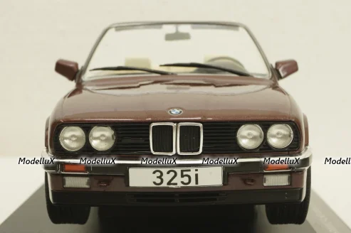 BMW 325i E30 Cabriolet  darkred metallic, 1985, MCG18380, MCG 1:18