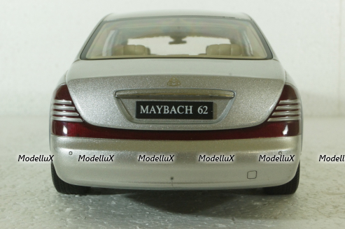 Maybach 62 Lwb 2005 Silver/Blue, 76163, AutoArt 1:18