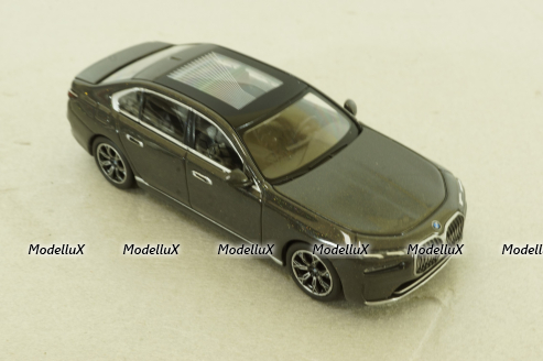 BMW i7 xDrive60, grey, MGT00618-CH, MiniGT 1:64