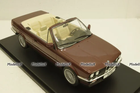 BMW 325i E30 Cabriolet  darkred metallic, 1985, MCG18380, MCG 1:18